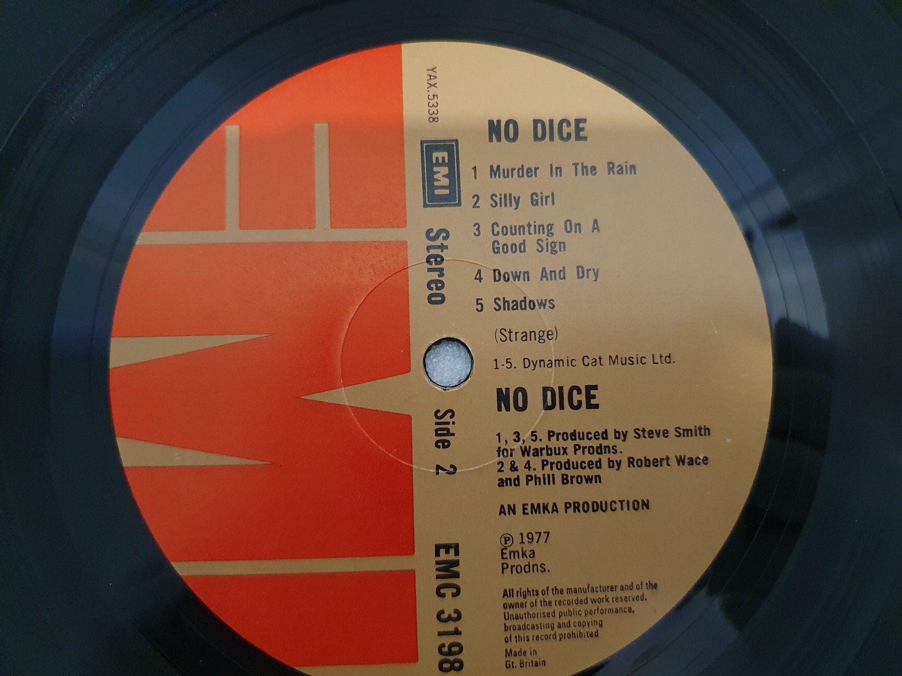 Schallplatten: No Dice – No Dice – Gebraucht aus Uster von Vinyl-Leidenschaft 5