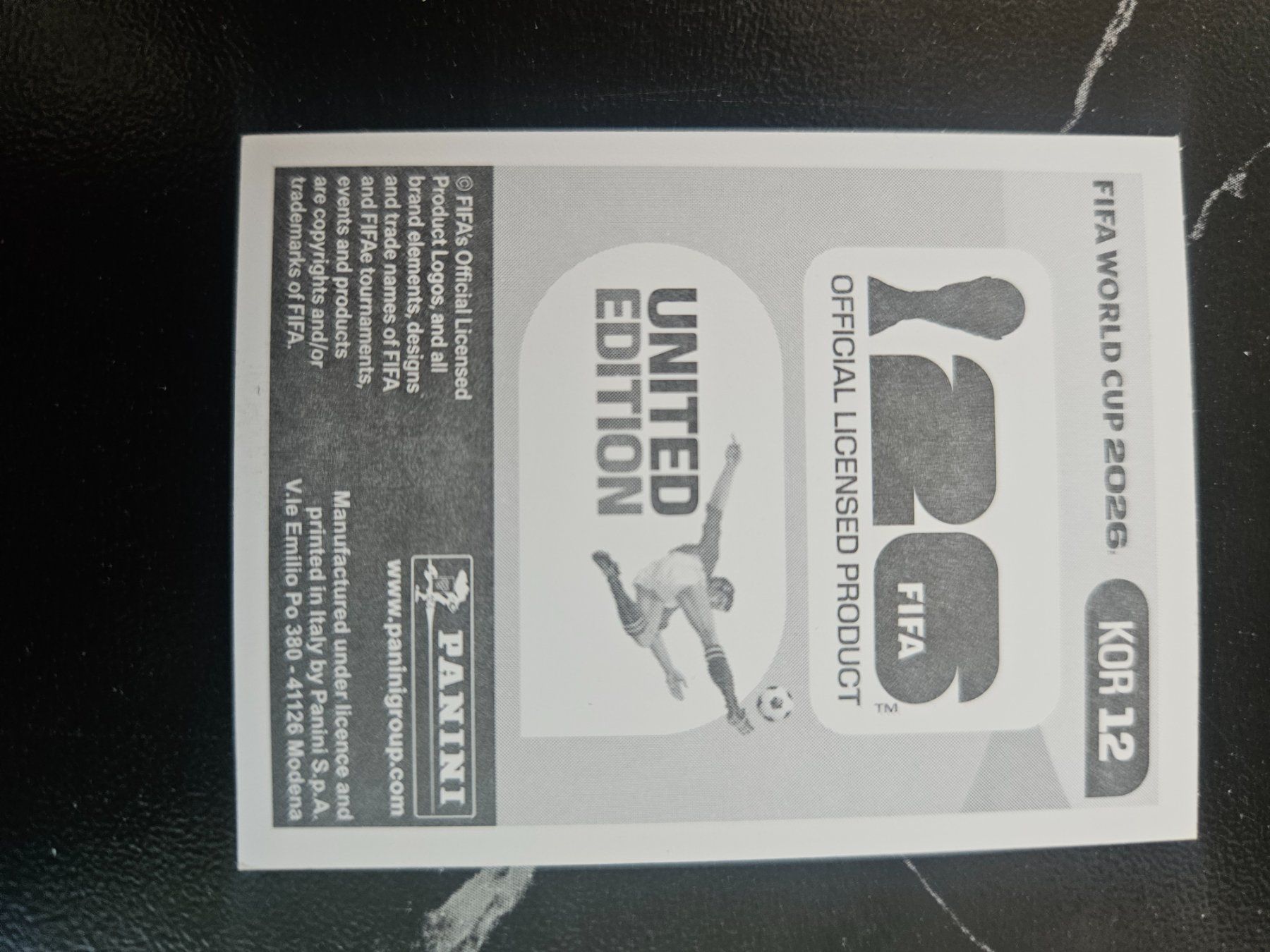 Panini Sammelbilder & Trading cards: KOR 12 – Gebraucht aus Würenlingen von Dinli 1