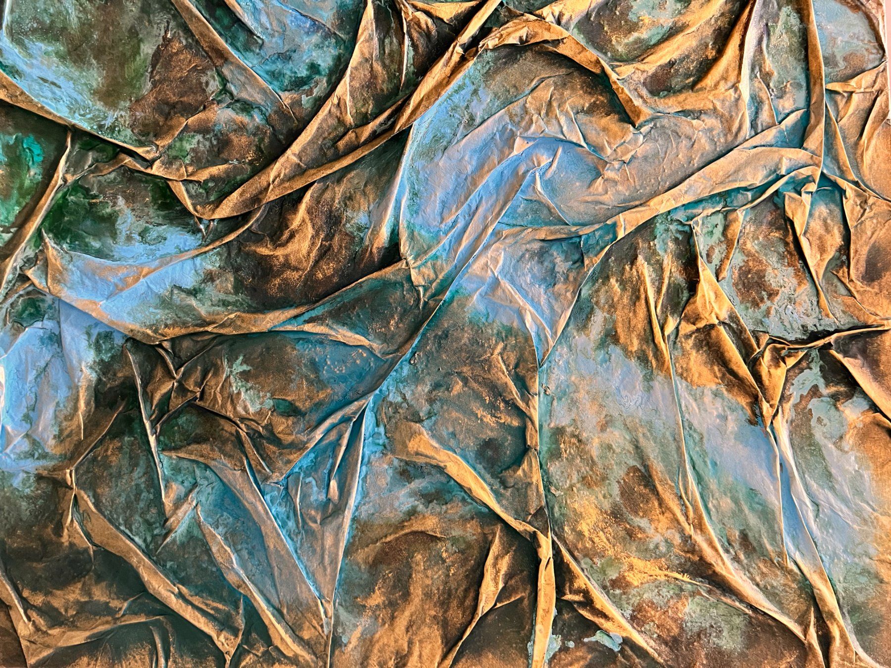 Dipinti: Andrea Scacciotti - Malerei auf Leinwand - Material abstrakt – Usato da Ponte Tresa venduto da 11GalleriaAlterEgo11 4