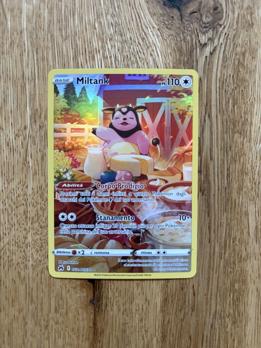 Pokémon Carte collezionabili: Miltank #GG24 Pokemon Crown Zenith IT – Nuovo (secondo la descrizione) da Celerina venduto da vyn_90