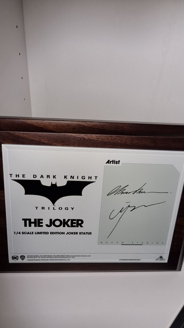 Statuette: The Joker Artist Edition - 1/4 Scale Statue Queen Studios – Usato da Glarus venduto da Joeggi1 3
