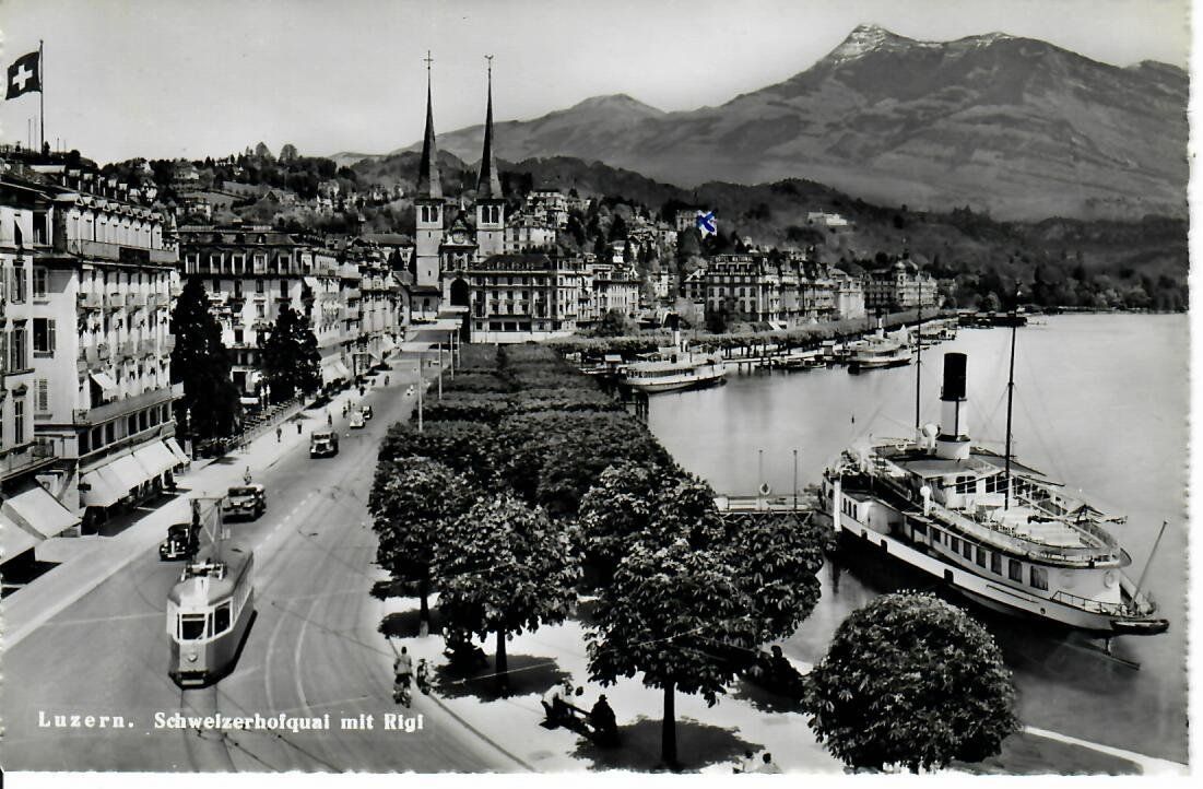 Ansichtskarten: Luzern – Gebraucht aus Hochdorf von Ziegel-16