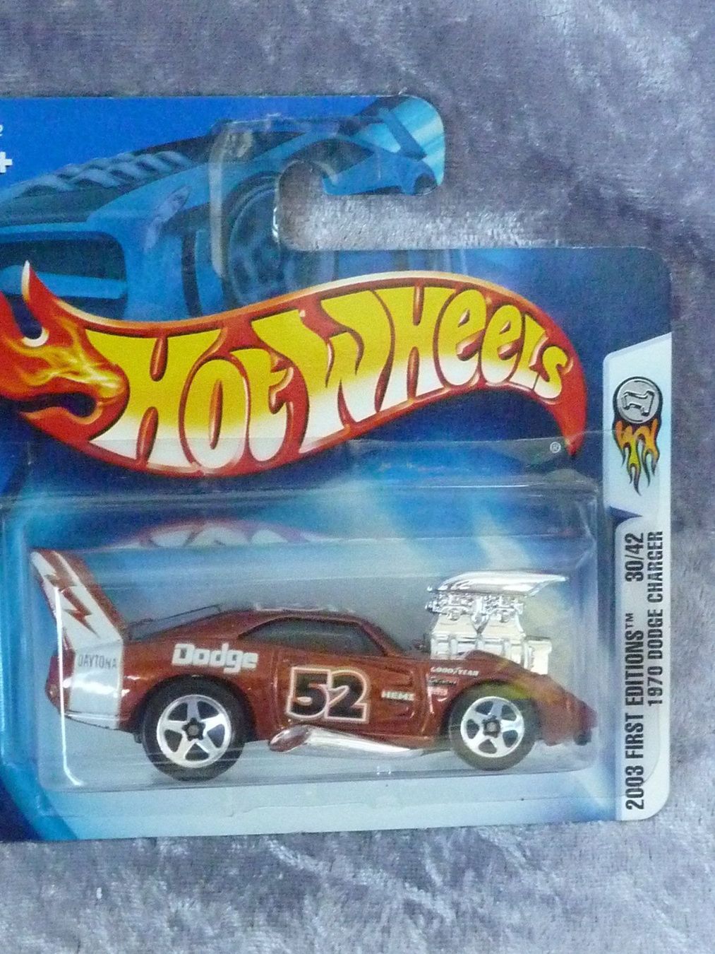 Hot Wheels Modellini d'auto: Dodge Charger FE 1970  1:64 – Nuovo e nell'imballaggio originale da Dürrenäsch venduto da modellautos4you