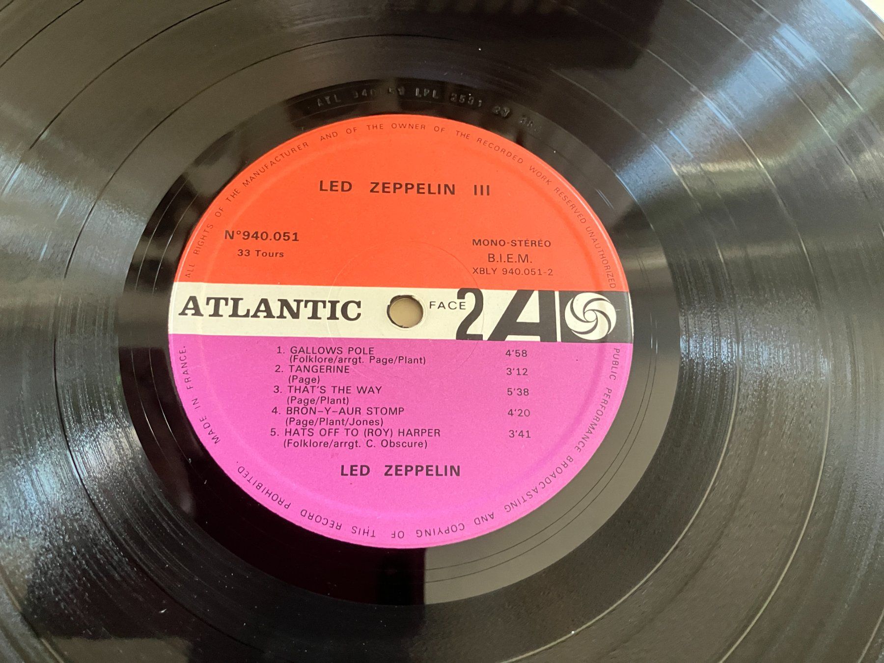 Schallplatten: Led Zeppelin – Gebraucht aus Aarwangen von Jukebox3 7