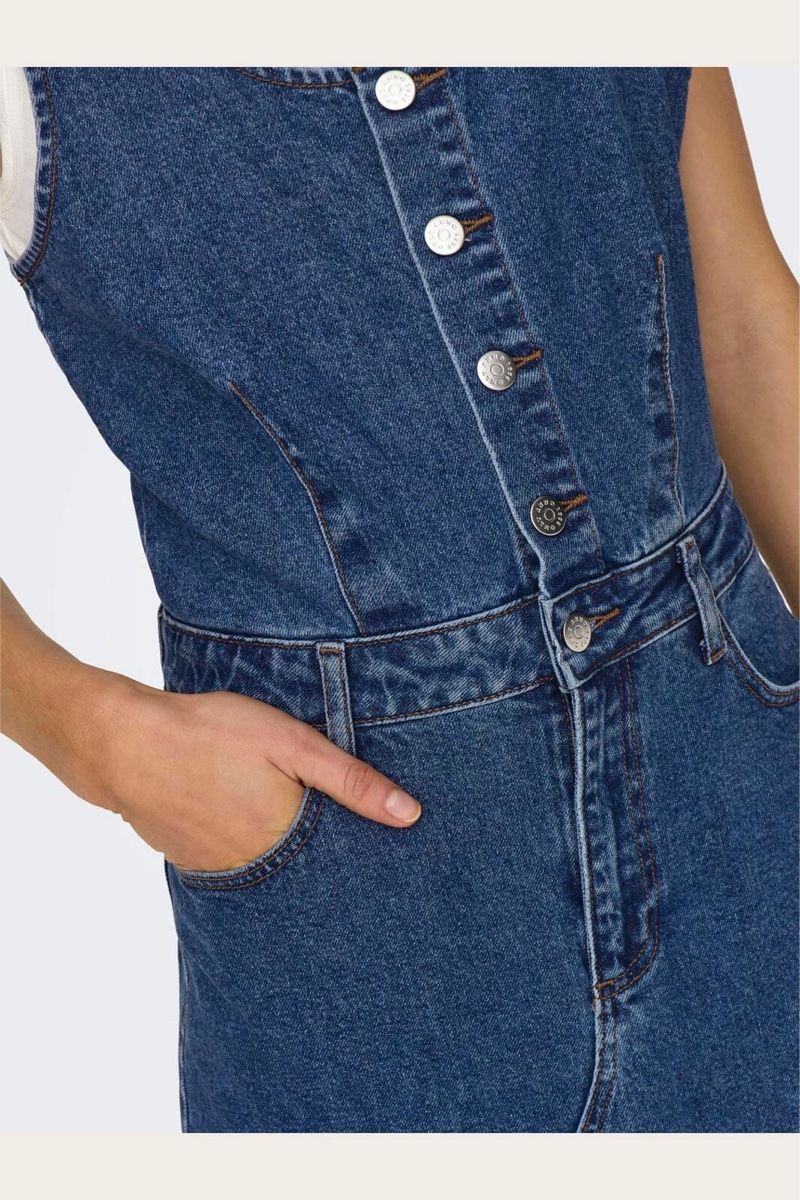 Only Robes: Blue denim dress – Neuf (Voir description) à Sorens par purpureta 4