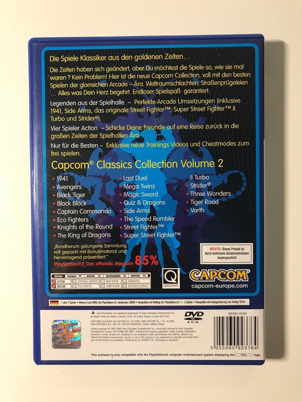 Spiele: PS2 - Capcoms Classics Collection Volume 2 ( CIB ) – Gebraucht aus Allschwil von Bullach 1