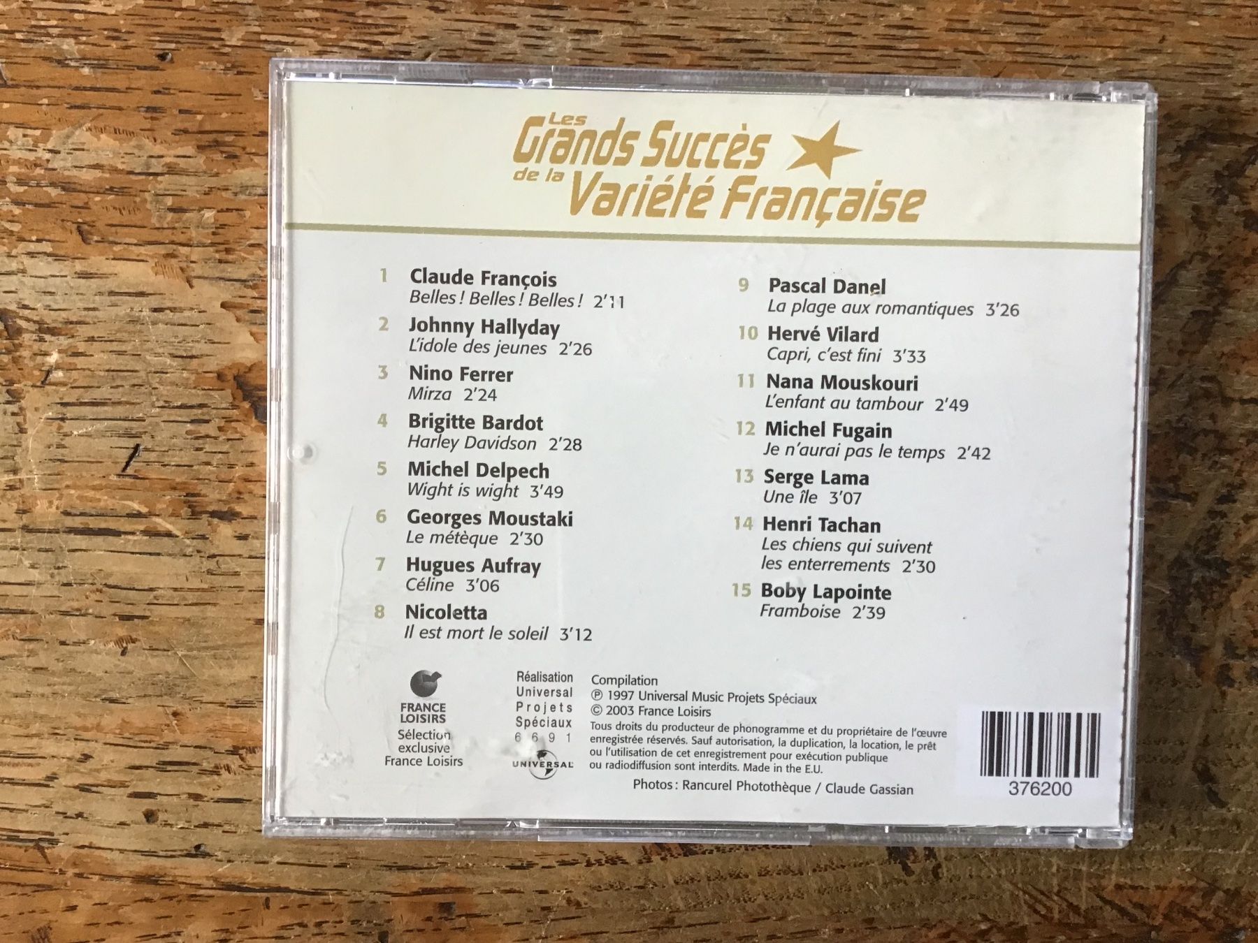 CD: CD Grands succès des années 60 vol 3 – Usato da Fully venduto da Ruby97 2