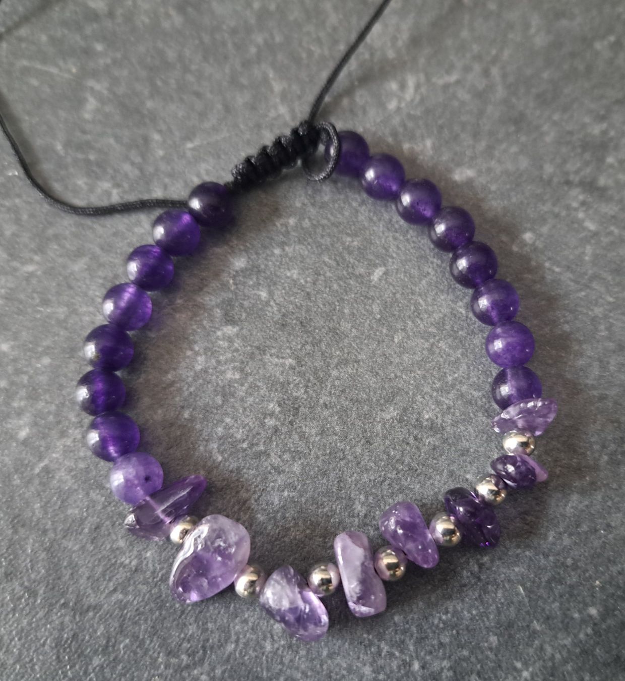Bracciali & Braccialetti: Bracelet en améthyste – Nuovo e nell'imballaggio originale da St-Imier venduto da supernova21 1