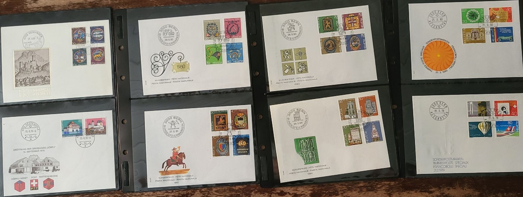 Tutti i francobolli: Erstagsbriefe inkl Ordner – Usato da Thun venduto da harry999 2