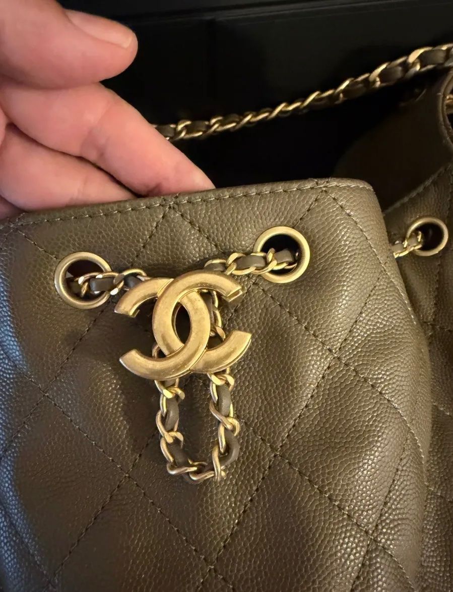 Chanel Sacs femmes: Chanel 25 small, khaki – Neuf (Voir description) à Triesen par atos87 8