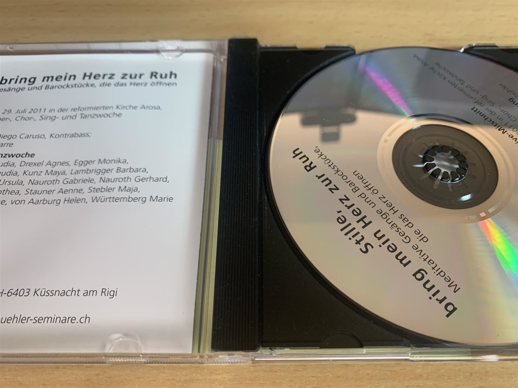 CD: Armin Kneubühler - Stille, bring mein He – Usato da Rikon im Tösstal venduto da Alpenmutz 2