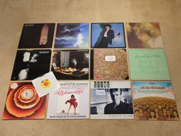 13x Vinyl: De Burgh, N.Diamond, R.Newman, Stevie Wonder u.a.