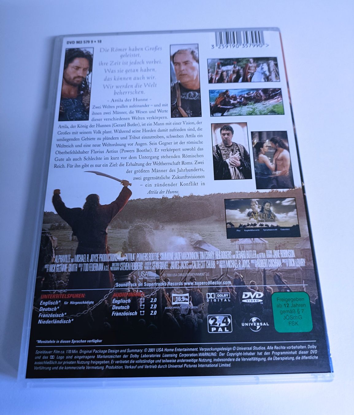 Alle DVDs: Attila - Der Hunne – Gebraucht aus Köniz von Movieportal007 1
