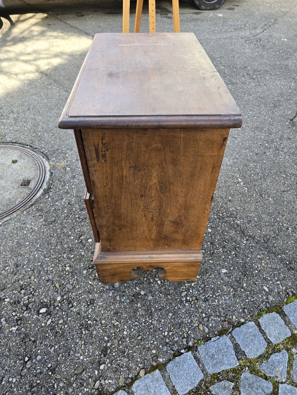 Cassettiere: Antike Holzkommode, 2 Schubladen, Vintage Stilmöbel – Usato da Mettlen venduto da elios0888 2