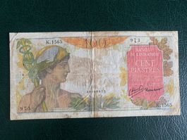 BANQUE DE L'INDOCHINE - 100 Piastres s.d. (1947-54)