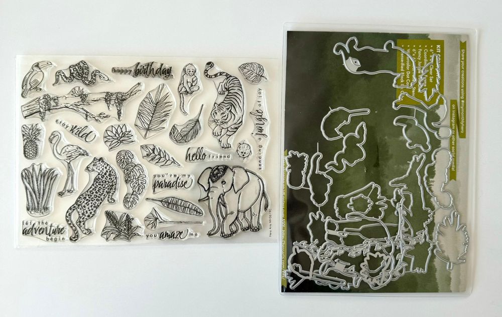 Stempel & Stanzformen Hunde-Motive - Golden Retriever Für Scrapbooking