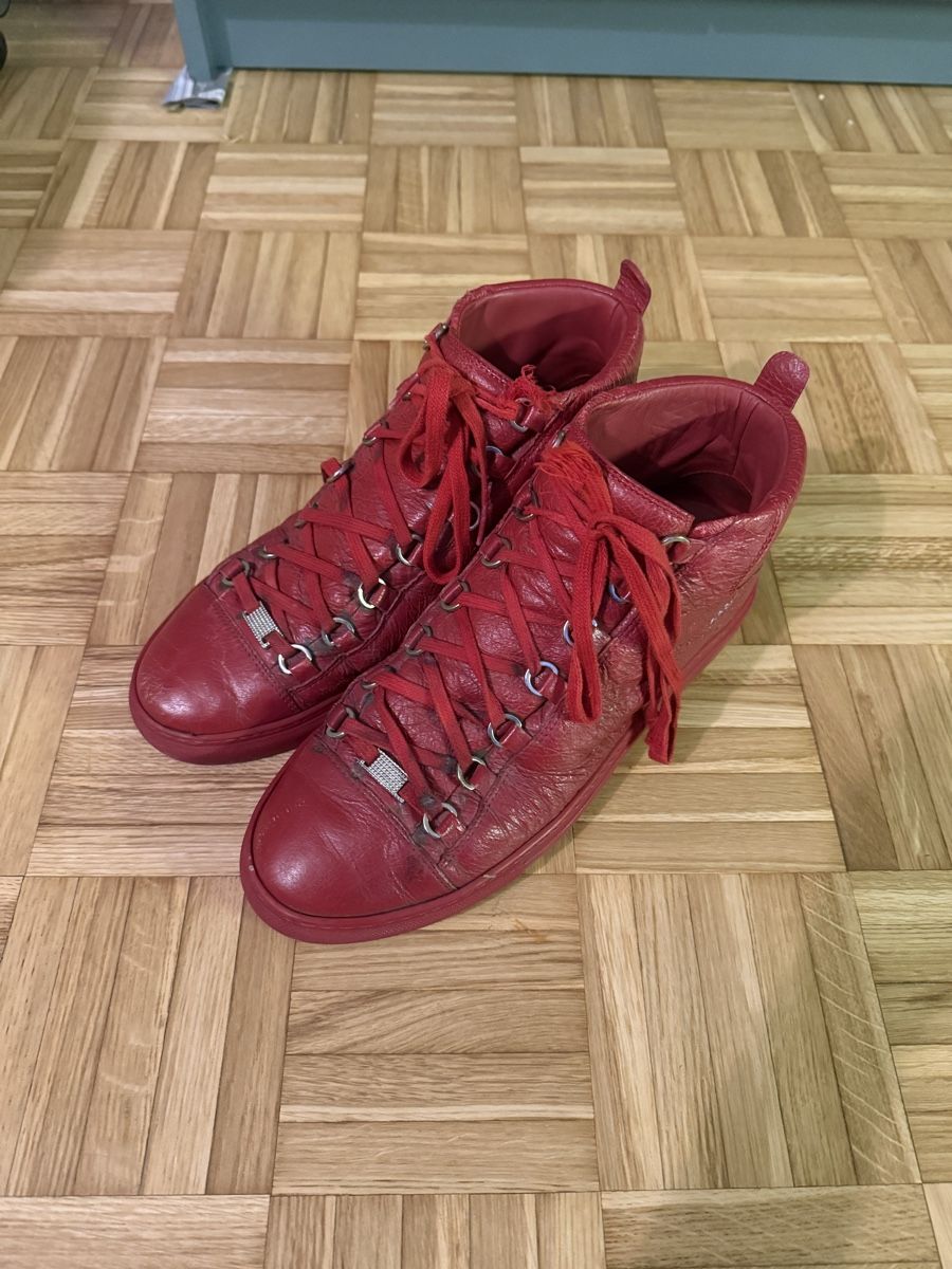 Balenciaga Herrenschuhe: Rote Balenciaga – Gebraucht aus Volketswil von jer_mq6q