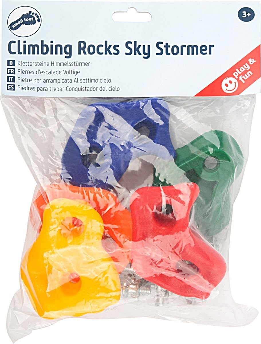 Pareti & prese d'arrampicata: Klettergriff - 5 Stk. Klettersteine – Nuovo e nell'imballaggio originale da Wettingen venduto da Swala 5