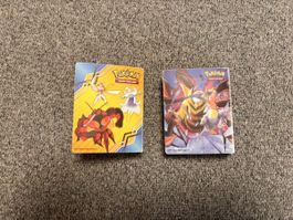 Pokemon Sammelkarten Alben 4 Stueck neuwertig
