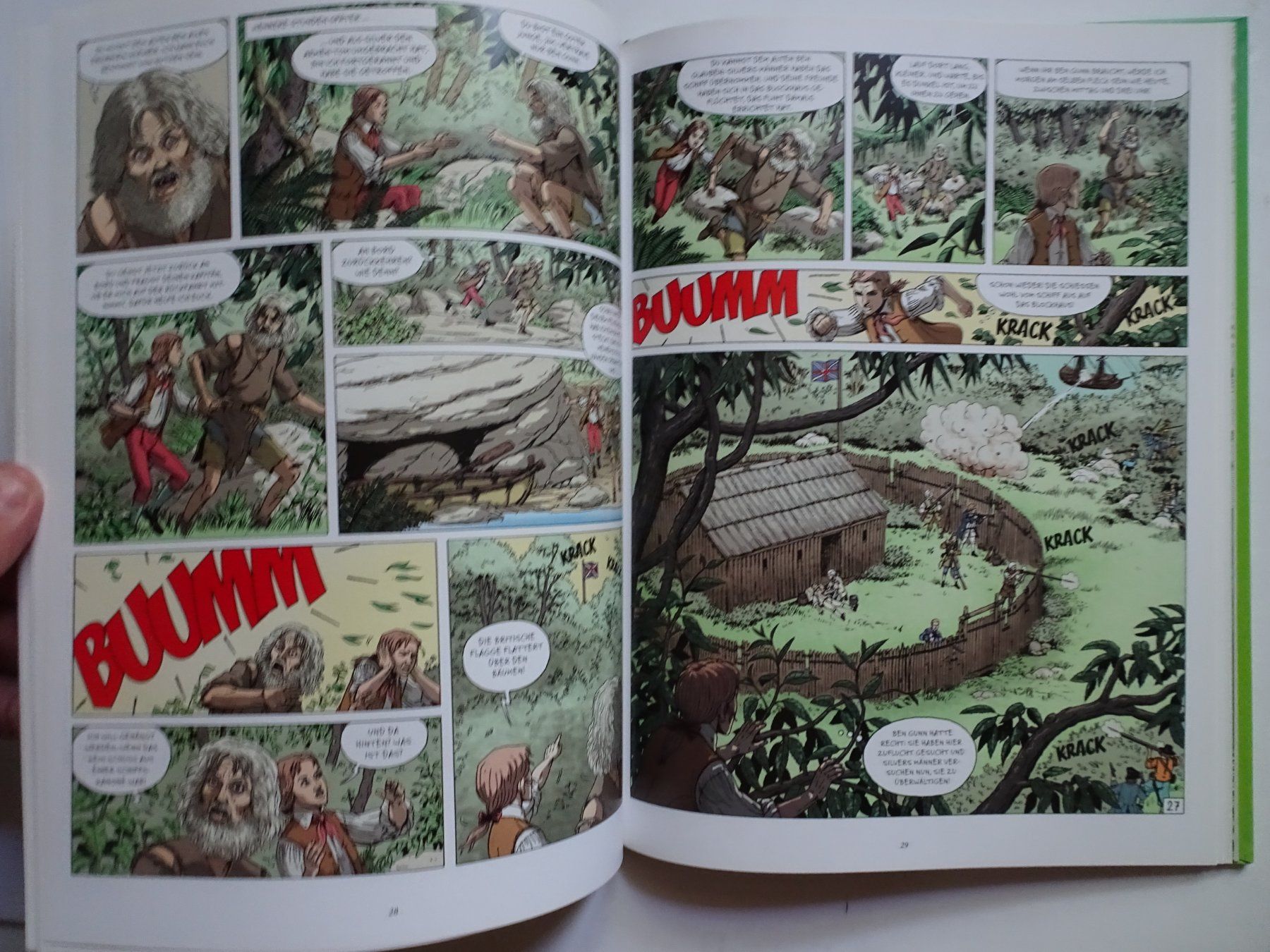 Fumetti: Brock Haus Literaturcomics Die Schatzinsel Comic – Usato da Schönenwerd venduto da schnitzunddrunter 3