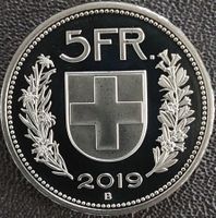 5 Franken Schweiz 2019 stgl