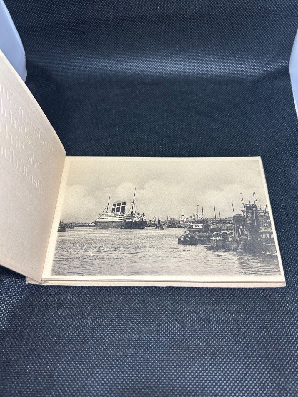 Cartoline postali: Vintage Poskarten Hafen Antwerp – Usato da Lausanne venduto da Weber1007 2