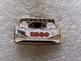 Ansteckpin 206: Auto Rennauto Peugeot Esso