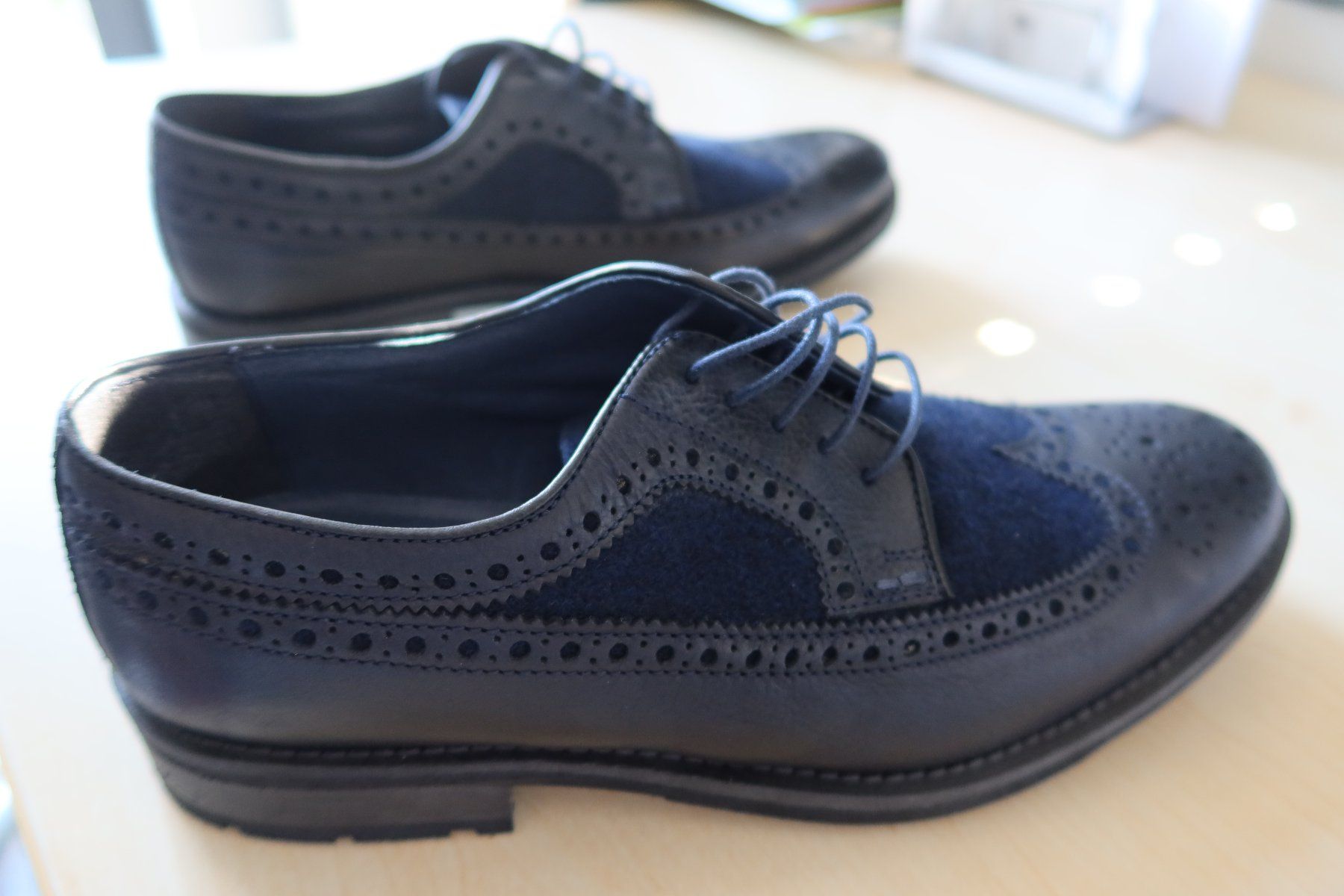Herrenschuhe: Herrenschuhe Grösse 45, LEDER - NEU – Neu und originalverpackt aus Zürich von Piki7 1