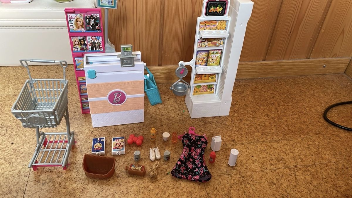 Bambole: Grosses Barbieset mit Zubehöhr & Kleider – Usato da Emmenmatt venduto da babsb79