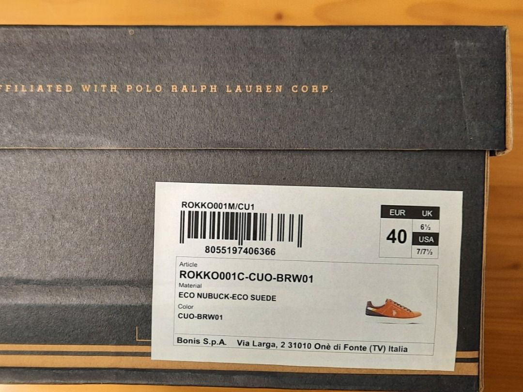 US Polo Scarpe da uomo: U.S. POLO ASSN. Sneaker Rokko braun Gr. 40 – Nuovo e nell'imballaggio originale da Seuzach venduto da VT-Collections1 9