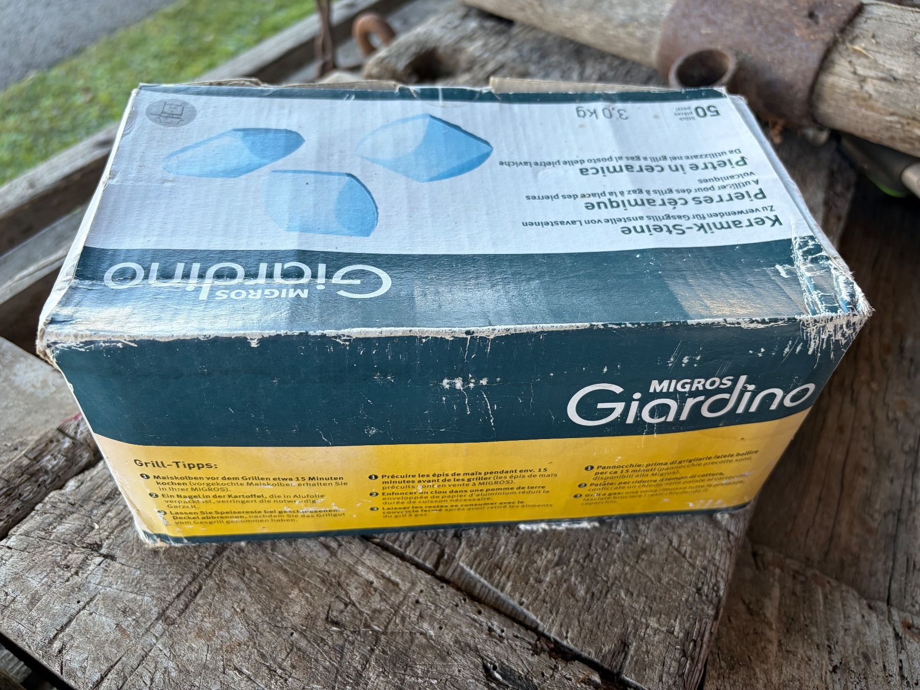 Griglie: Migros Giardino Keramik-Steine, – Nuovo e nell'imballaggio originale da Hendschiken venduto da mst_1979