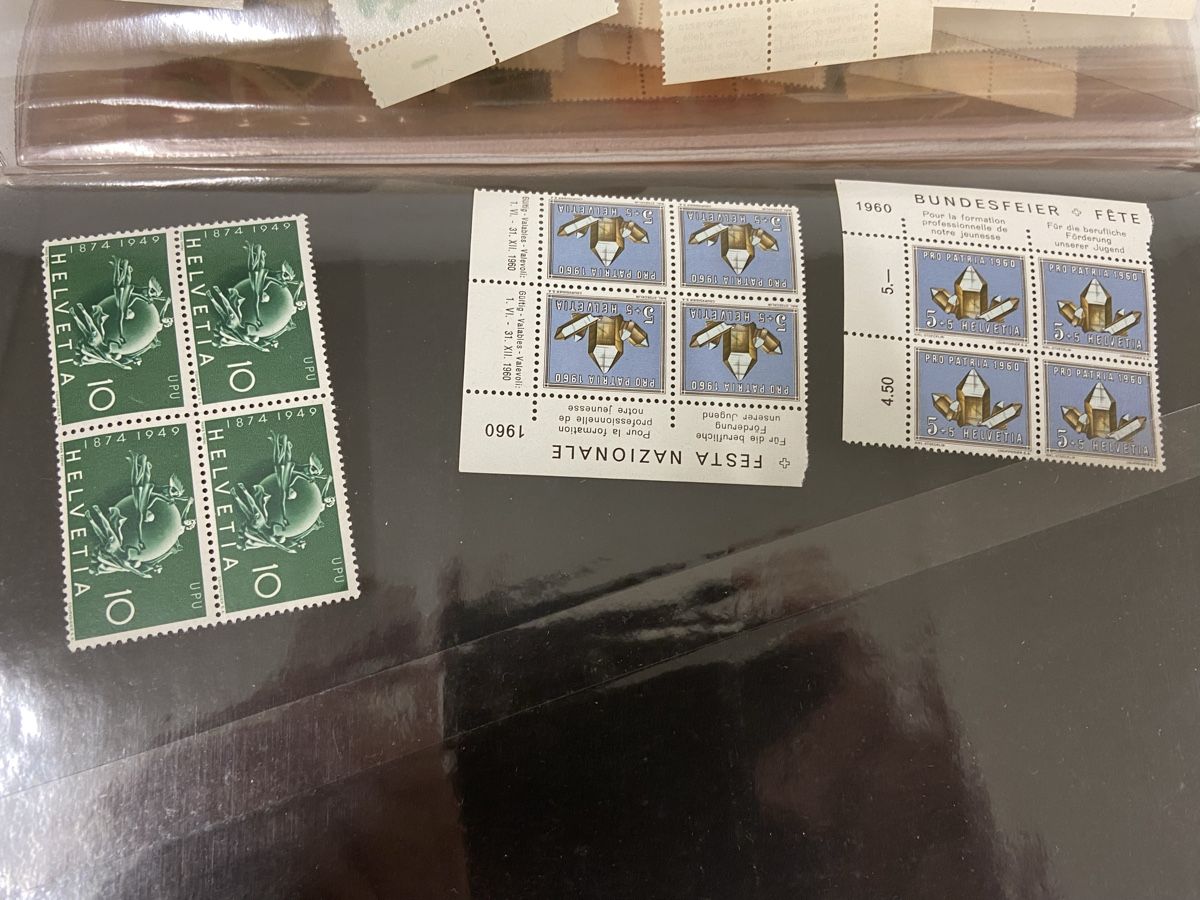 Tous les timbres: Lot Block Briefmarken  – D'occasion à Dietikon par brocki-eyra 8