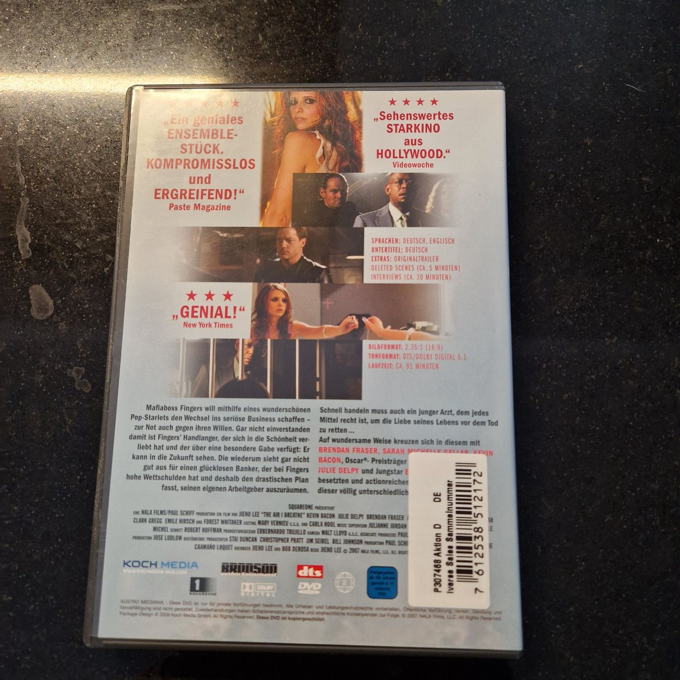 Tutti i DVDs: DVD, The Air breathe – Usato da Gränichen venduto da sunchi07 1