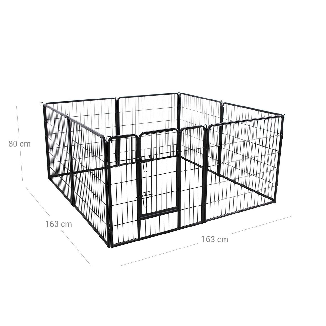 Box & Barriere di sicurezza: Hundelaufstall Achteck schwarz – Nuovo e nell'imballaggio originale da Lachen SZ venduto da MAMORU-MOEBEL 6
