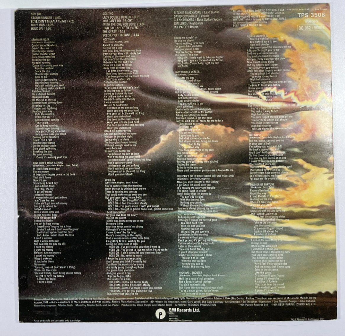 Vinyles: LP: DEEP PURPLE - Stormbringer (1973) – Neuf (Voir description) à Frenkendorf par Yard-Sale-2000 1