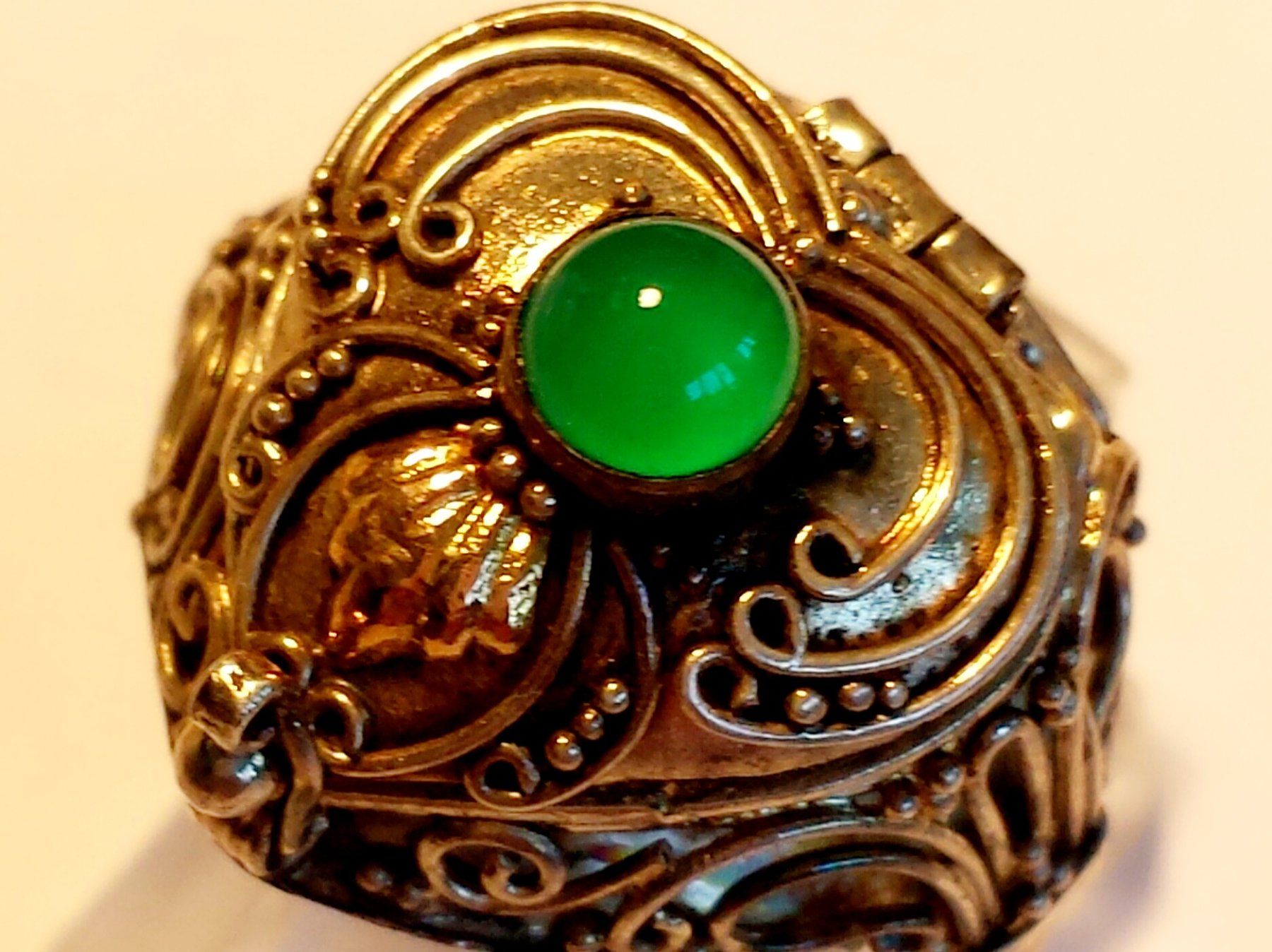 Anelli: Dosen Fingerring mit Smaragd – Nuovo (secondo la descrizione) da Zürich venduto da adriben 8
