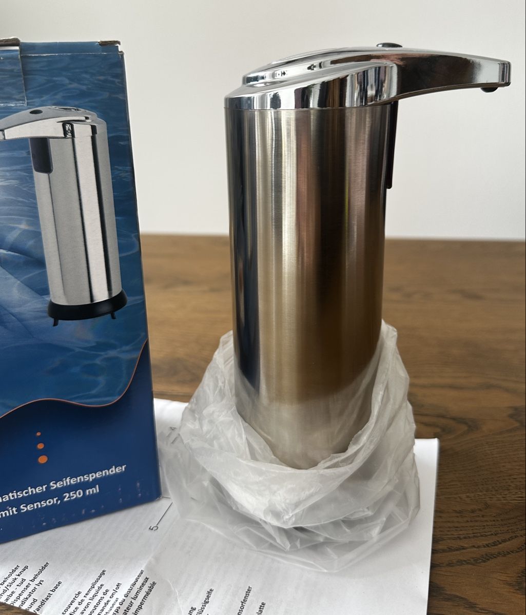 Portasapone: NEU 💥 Sensor automatischer Seifenspender – Nuovo e nell'imballaggio originale da Rickenbach b. Wil venduto da sunneschii_ 4