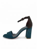 Santoni Rose Collection Sandale mit Absatz EU 37.5 Blau