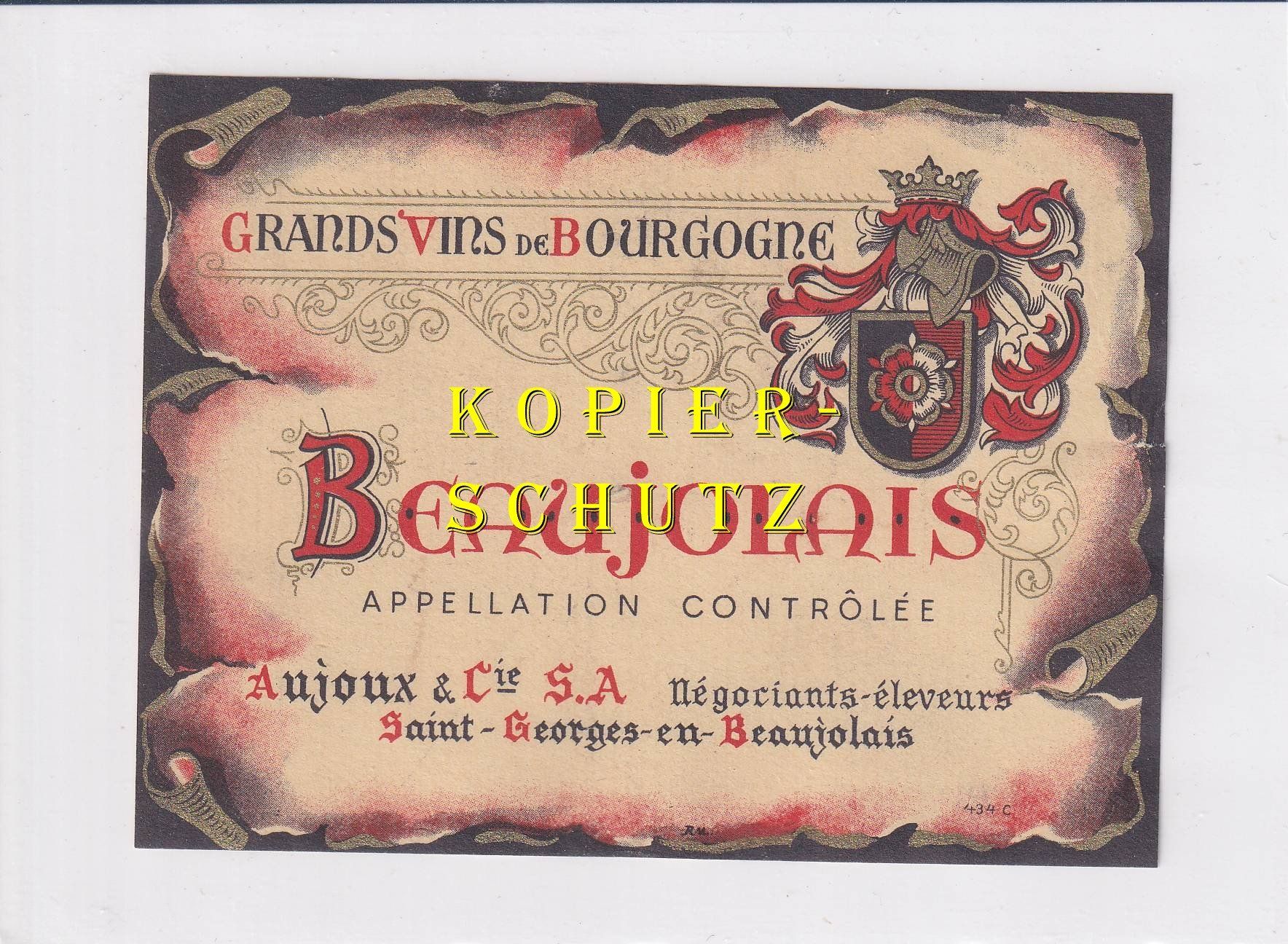 Carta: Etikette - Beaujolais /bd – Usato da Hombrechtikon venduto da Rudolf07