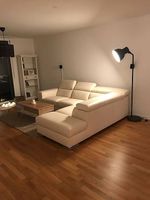 Beiges Leder-Sofa  sehr guter Zustand