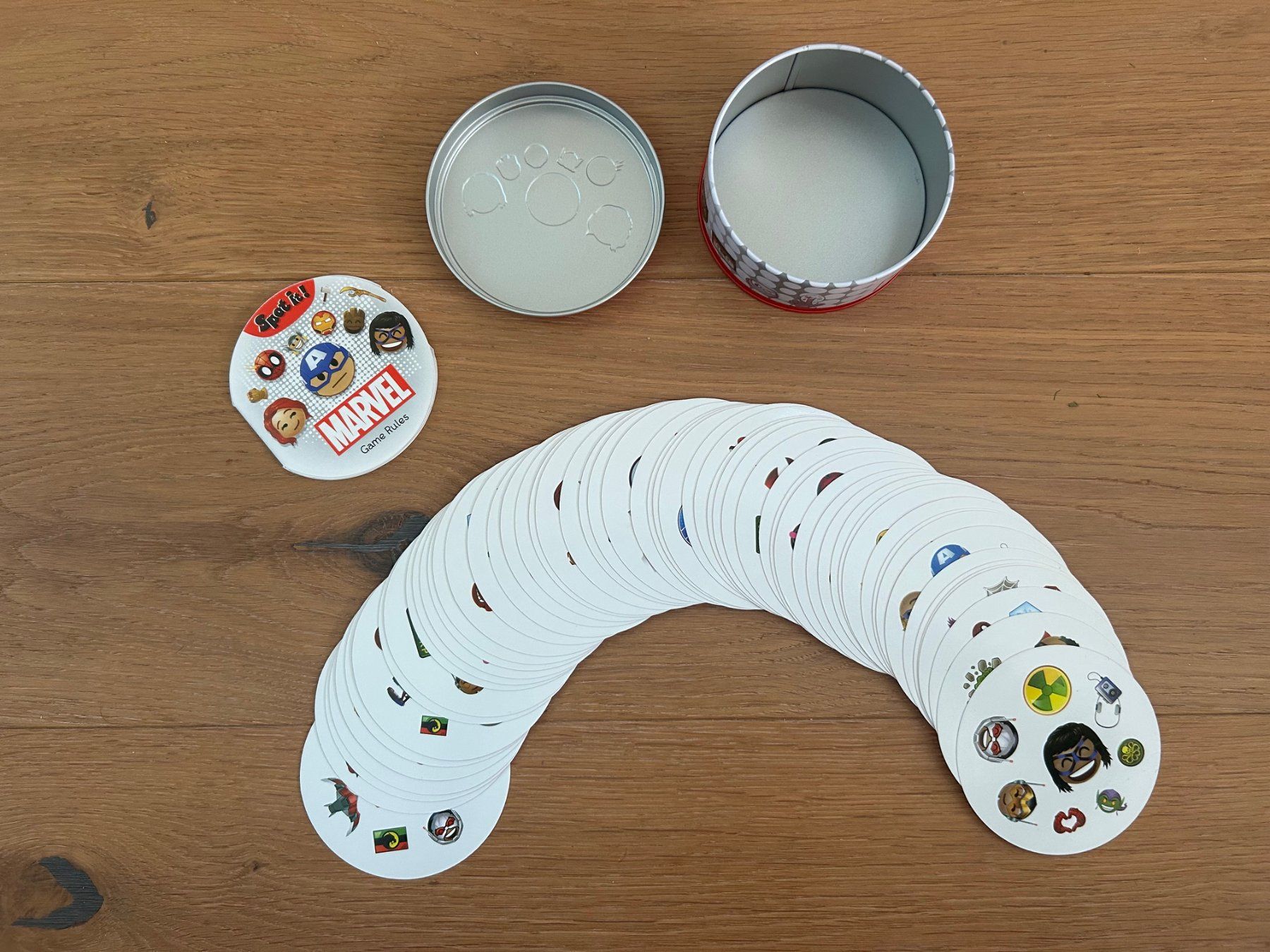 Spiele: Dobble- Spiel "Spot it" MARVEL – Gebraucht aus Grub AR von DukeStatham 3