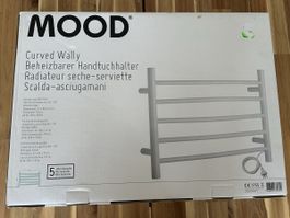 MOOD beheizbarer Handtuchhalter Curved Wally