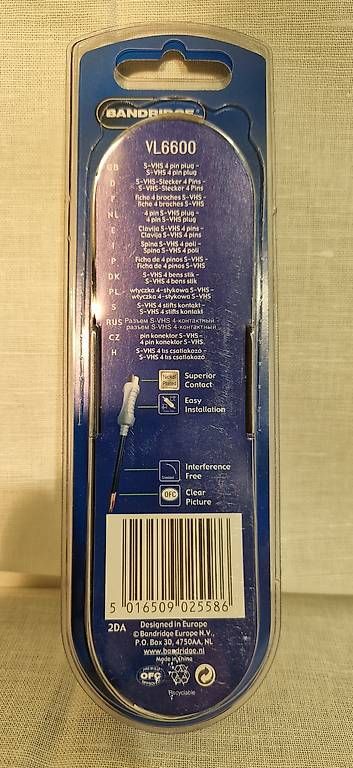 Cavi: S-Video Kabel VL6600 [1200] – Usato da St. Gallen venduto da RR_SonicDesign 1