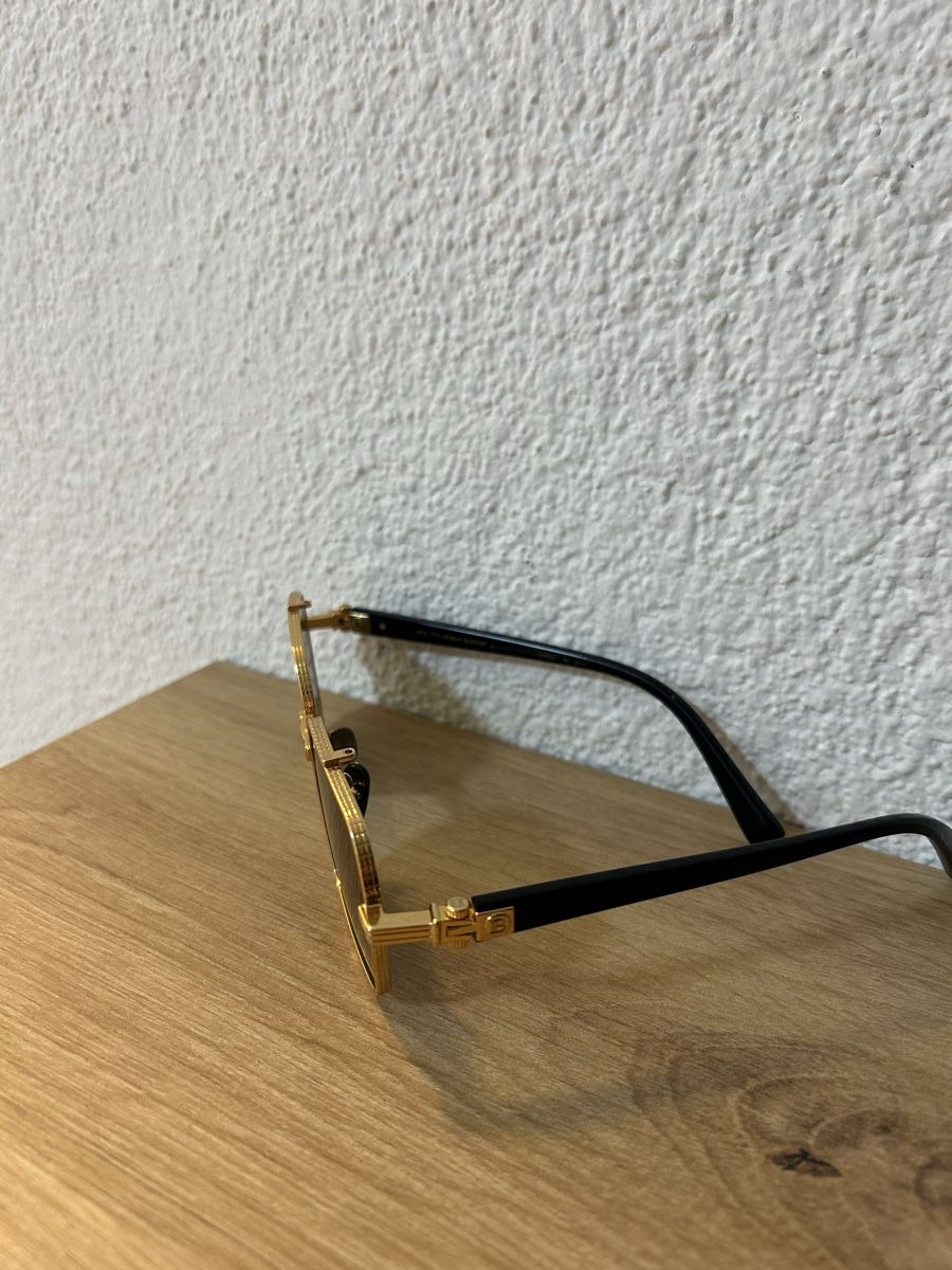 Balmain Occhiali & Lenti: BALMAIN BRIGADE Sonnenbrille Gold  – Difettoso da Rothrist venduto da Miri_sm6 8