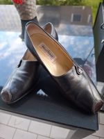 Escarpins en cuir noir Valleverde, taille 38, élégants!