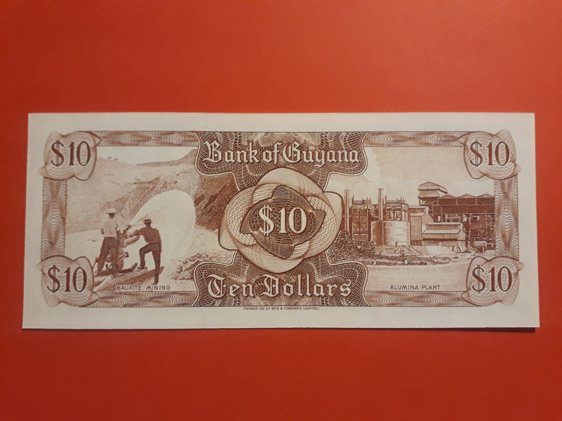 Banconote: GUYANA - 10 Dollars UNC (A/26-485662) – Nuovo (secondo la descrizione) da Wichtrach venduto da LuckyLuke69 1