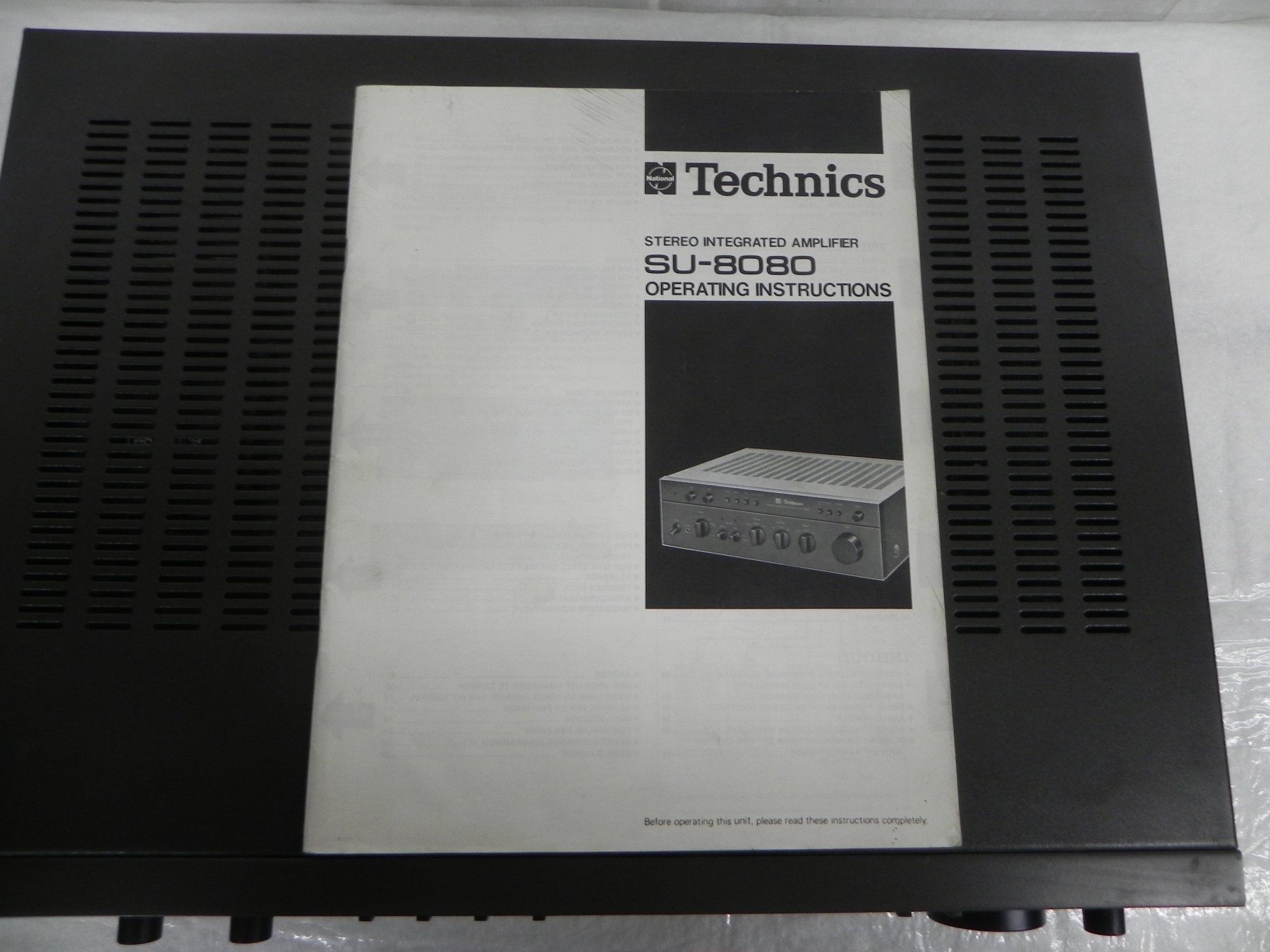 Technics Amplificatori: Technics SU-8080  Verstärker revidiert Total Liquidation – Usato da Basel venduto da Life-Style-Art 6