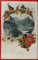 Prägekarte vom Seealpsee 1906