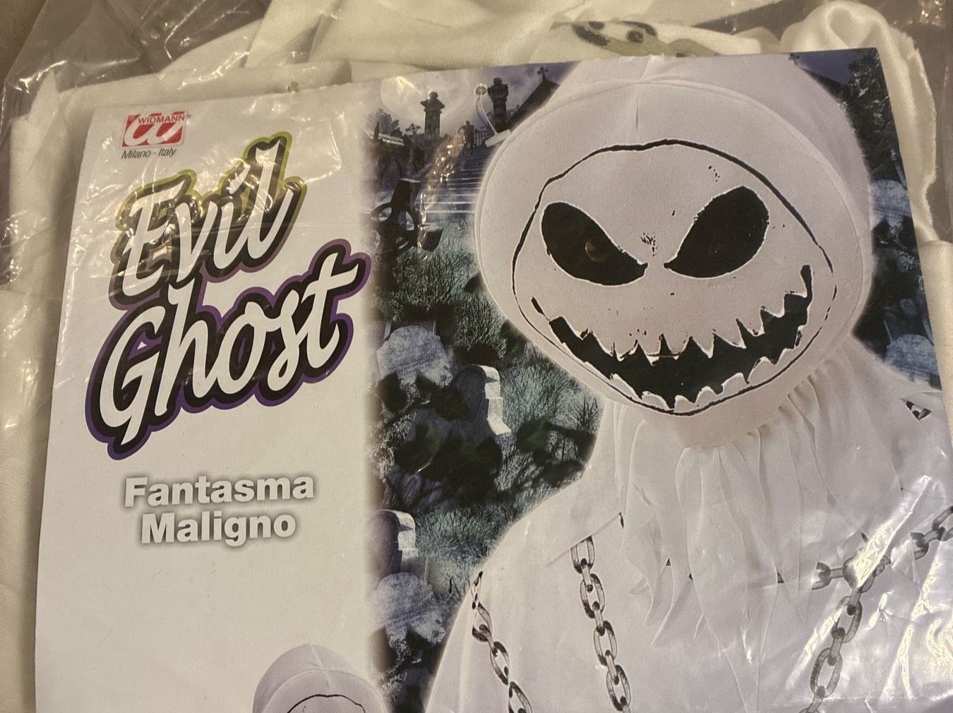 Kostüme: Kostüm Evil Ghost, Gr. 128 – Gebraucht aus Guntershausen von Gloominati