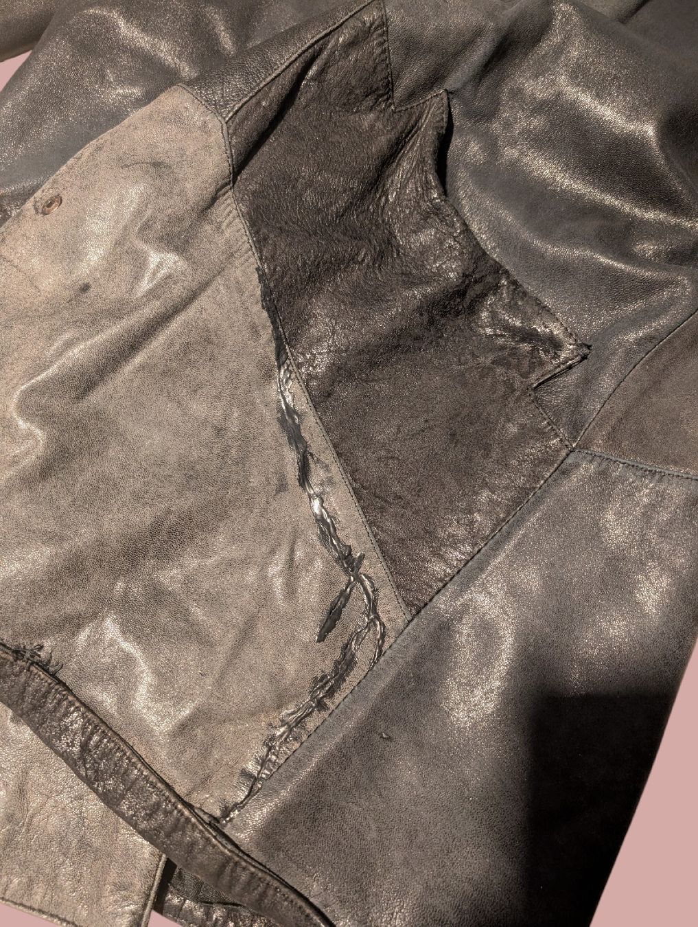 Jacken: Lederjacke schwarz-grau – Gebraucht aus St. Gallen von nadinewho 2